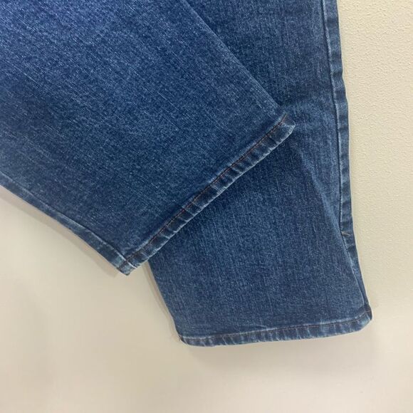 Harley Davidson Size 10 Long Denim Jeans (k1) - Picture 6 of 10